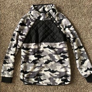 Mindy Mae super soft camo pullover